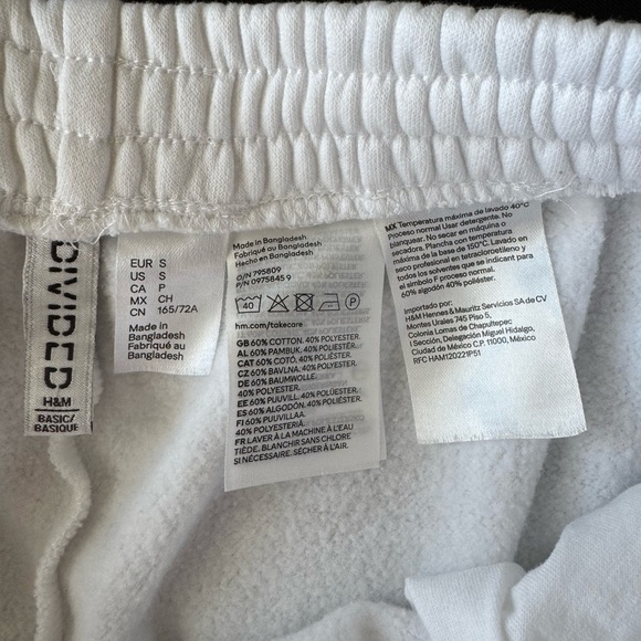 H&M White Joggers - Picture 9 of 9
